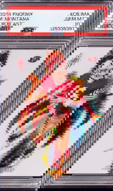 Joe Montana Color Blast PSA 10