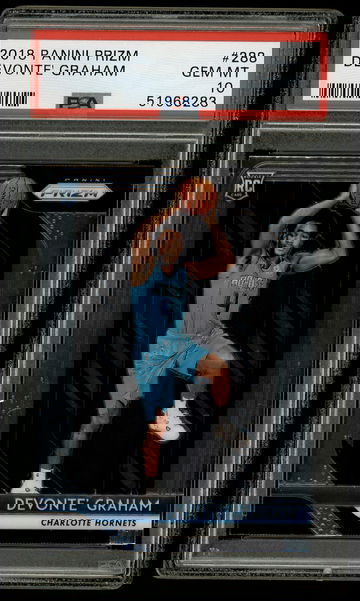 2018 Panini Prizm Devonte Graham #288 RC PSA 10