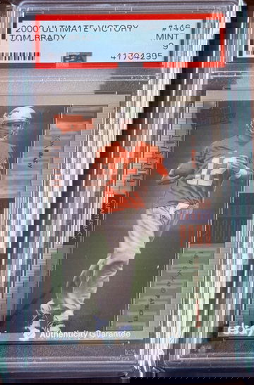 2000 Ultimate Victory Tom Brady RC /2000 PSA 9
