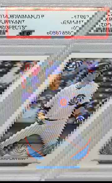 2014 Bowman Draft Picks #TP62 Kris Bryant RC PSA 10