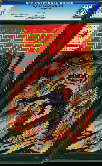 MAGNUS ROBOT FIGHTER (1991-96) #13 Valiant CGC NM+: 9.6