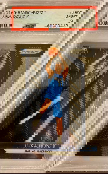 2018-19 Panini Prizm LUKA DONCIC #280 Rookie Rc PSA 9 Mint