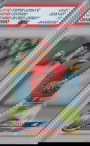 2018 Topps Update Shohei Ohtani PSA 10