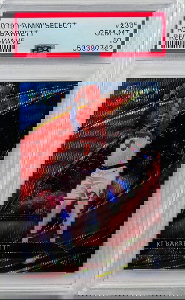 2019 Panini Select Tmall RJ Barrett Red Wave Rookie Card RC PSA 10