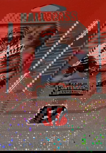 Jamarr Chase 2024 Panini Contenders Hall Pass Prizm Bengals