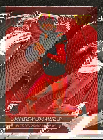 2024 Panini Totally Certified  Maroon Mirror  Jayden Daniels  Rookie RC  Commanders 