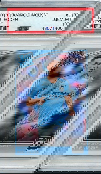 Phil Foden Donruss Optic Rated Rookie PSA 10 NEP 400