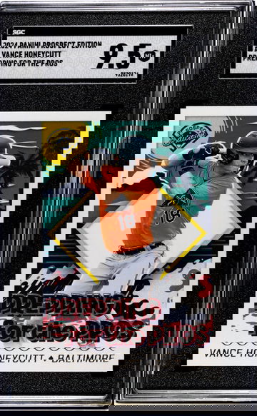 2024 Panini Prospect Vance Honeycutt #8 SGC 9.5