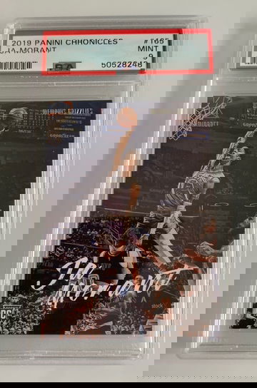 2019-20 Panini Chronicles Rookie RC Base Luminance Ja Morant | PSA 9 Mint | Memphis Grizzlies 