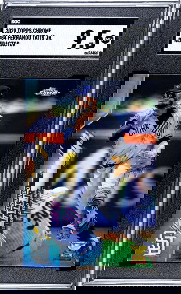 2020 Topps Chrome Fernando Tatis JR #84 Refractor SGC 9.5