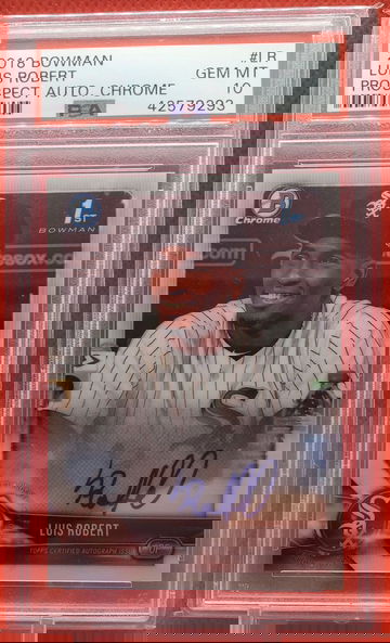 Luis Robert Bowman Chrome Auto