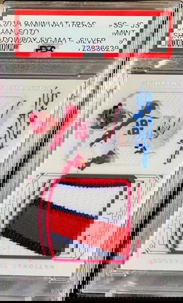 2019 Juan Soto National Treasures /5 PSA 9 POP 1