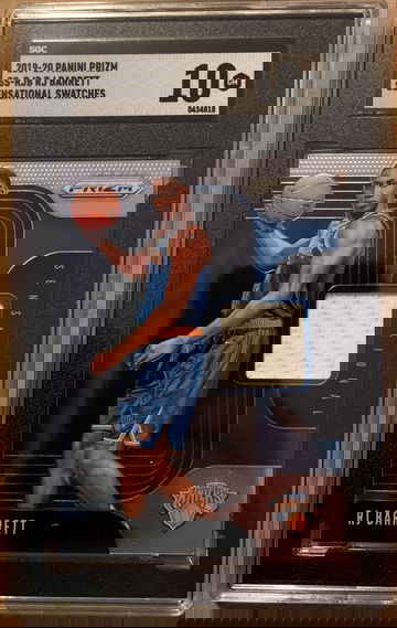 2019 Prizm Sensational Swatches RJ Barrett SGC 10