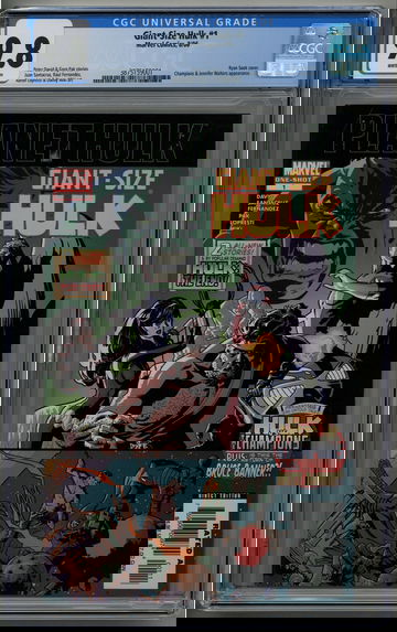 Giant-Size Hulk #1 CGC 9.8 Planet Hulk vs. the Champions