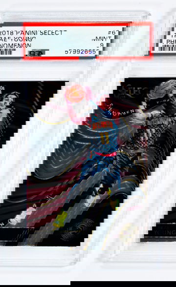 2018 Trae Young Panini Select Phenomenon #6 PSA 9