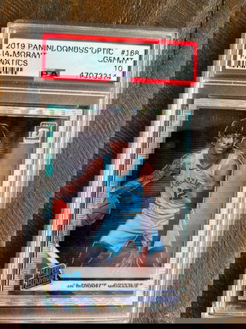 JA MORANT 2019 OPTIC FANATICS PRIZM WAVE RC #168 PSA 10 GEM MINT! GRIZZLIES