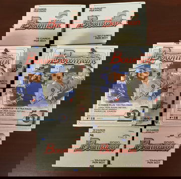 2020 bowman blaster box -lot of 10 blasters