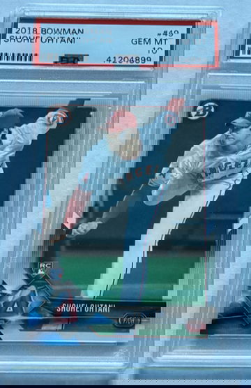 2018 Bowman Shohei Ohtani #49 PSA 10 RC Rookie