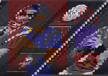 2013 Totally Certified Christian Ponder #49 Red Relic 082/199