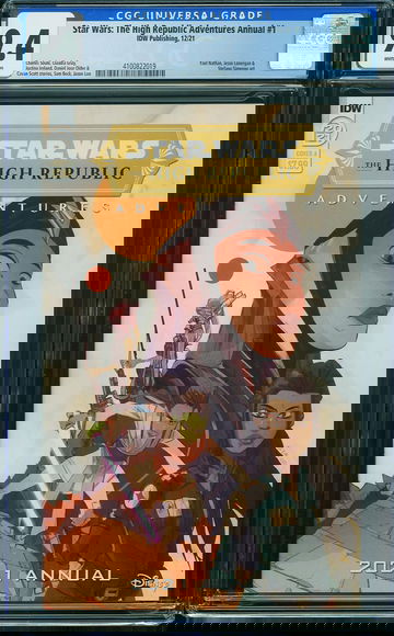 STAR WARS: THE HIGH REPUBLIC ADVENTURES ANNUAL #1, CGC 9.4 NM