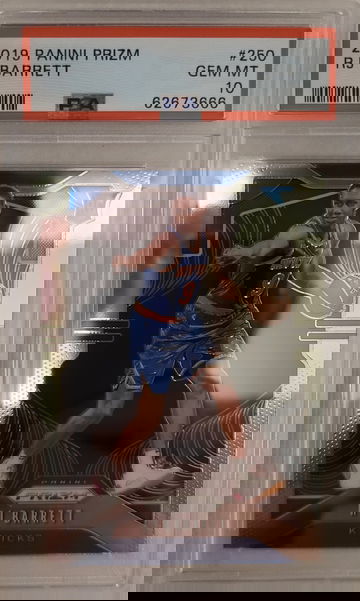 2019 Panini Prizm RJ Barrett Rookie PSA 10 Note: Ships from Canada 