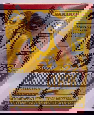 New 2024 Panini Caitlin Clark Collection Basketball 6-Pack Blaster Box