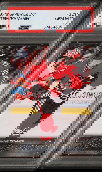 2015 Upper Deck Young Guns Artemi Panarin #221 PSA 10