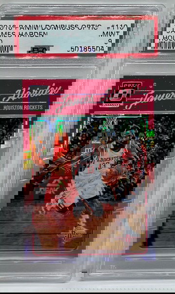 2016 Optic Holo James Harden PSA 9