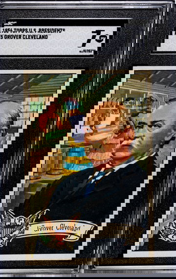 1956 Topps U.S. Presidents #25 Grover Cleveland  SGC 7 NM