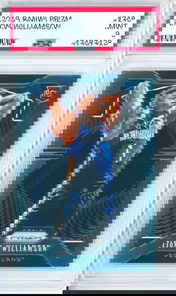 Zion Williamson 2019 Prizm PSA 9 #7428