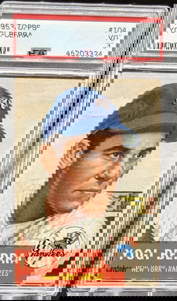 1953 Topps Yogi Berra #104