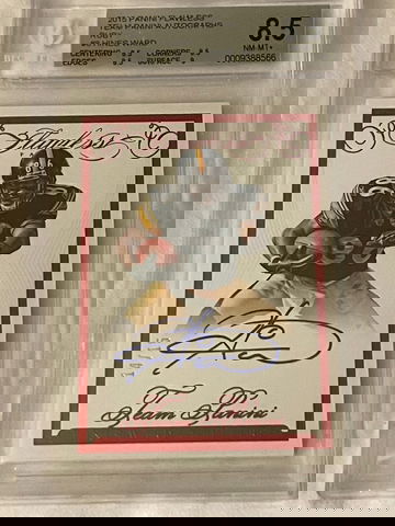 2015 Flawless Hines Ward Auto /15 BGS 8.5/10