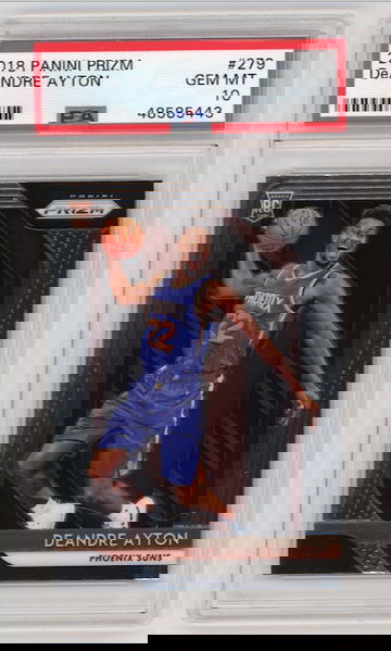 DeAndre Ayton 2018 Prizm PSA 10 Rookie