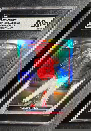 2023 Bowman Nelson Rada Refractor /499 SGC 10