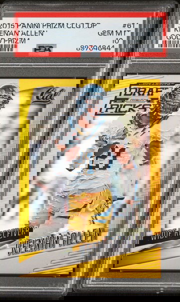 2015 Prizm Draft Keenan Allen Gold Prizm #5/10 Chargers POP 1 Bears 🎆