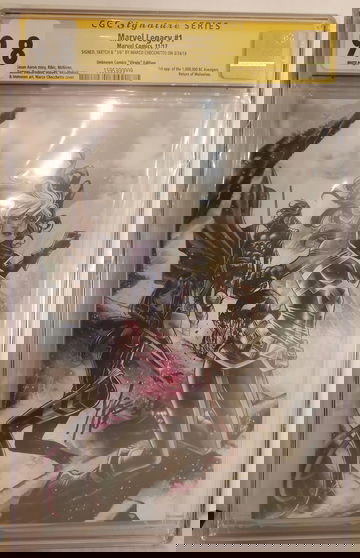 Marvel Legacy #1 CGC/SS 9.8 Signed and Sketched by Marco Checchetto (only 6 of these Sketched) lower than Ebay 