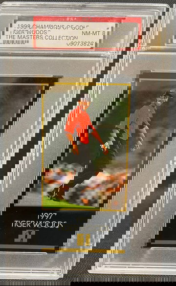 1998 Champions of Golf Tiger Woods The Masters Collection RC