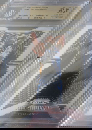 Zion Williamson 2019-20 Panini Prizm #248 BGS 9.5