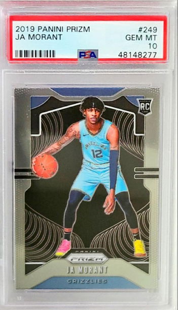 Ja Morant Prizm PSA 10 