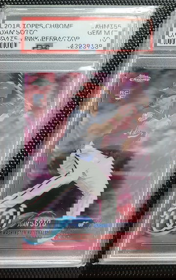 Juan Soto Topps Chrome PINK