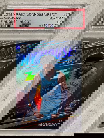 2019 Panini Donruss Optic Ja Morant My House Holo PSA 10 Gem Mint