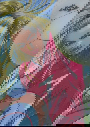 2023 LEAF METAL ANIME NATION ALISHA LEHMANN SP #/214 #ANB-42