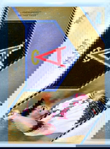 2019 Topps Retro Hat Logo Patch #RHLP-MT Mike Trout Gold