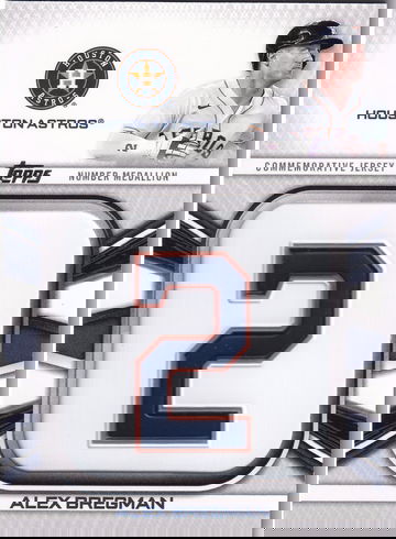 2022 Topps Alex Bregman #JNM-AB 