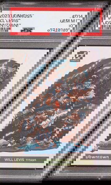 2023 Donruss Will Levis Downtown Rookie RC Insert Case Hit D14 Titans