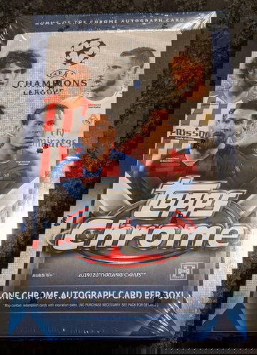 2019/20 Topps Chrome UEFA Champion's League Hobby Box