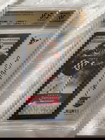 2013 Contenders DeAndre Hopkins RC Auto BGS 9.5/10