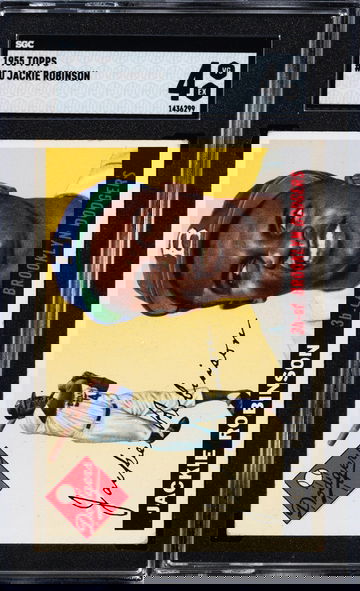 1955 Topps #30 Jackie Robinson SGC 4