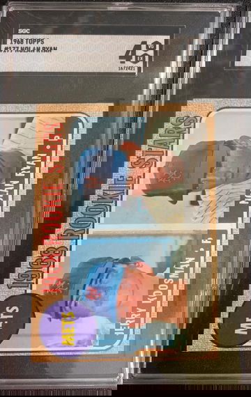 1968 Topps Nolan Ryan Rookie Card #177