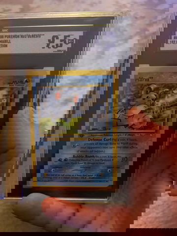 2000 POKEMON NEO GENESIS MARILL 1ST EDITION SGC 9.5